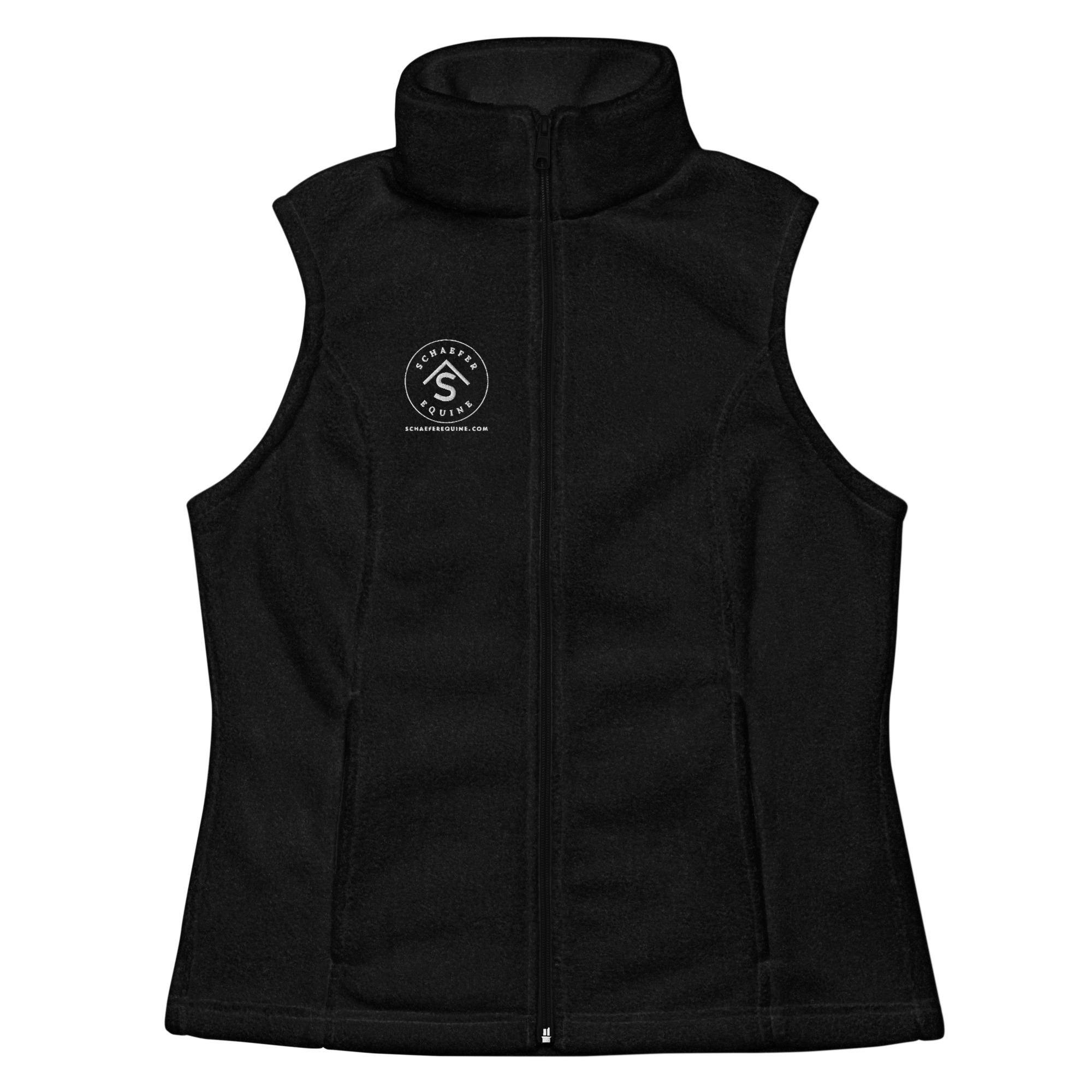 Women's Columbia Fleece Vest | Schaefer Equine Logo - Image 4